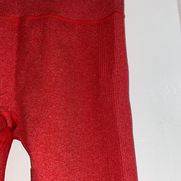 Red Leggings!♥️ never wore them 💥#moving sale all offers encouraged 💥 - Picture 3 of 3